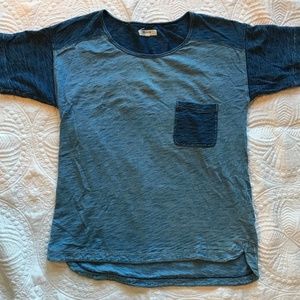 Madewell blue Shirt